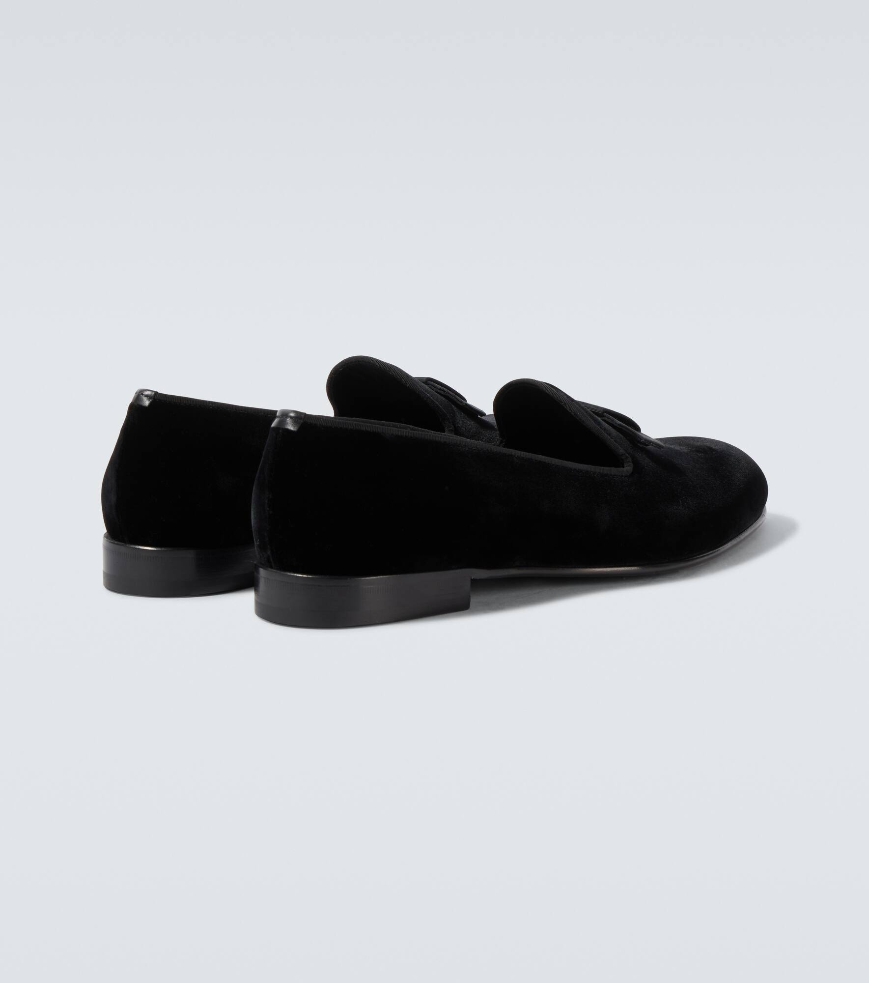 Velvet loafers - 6