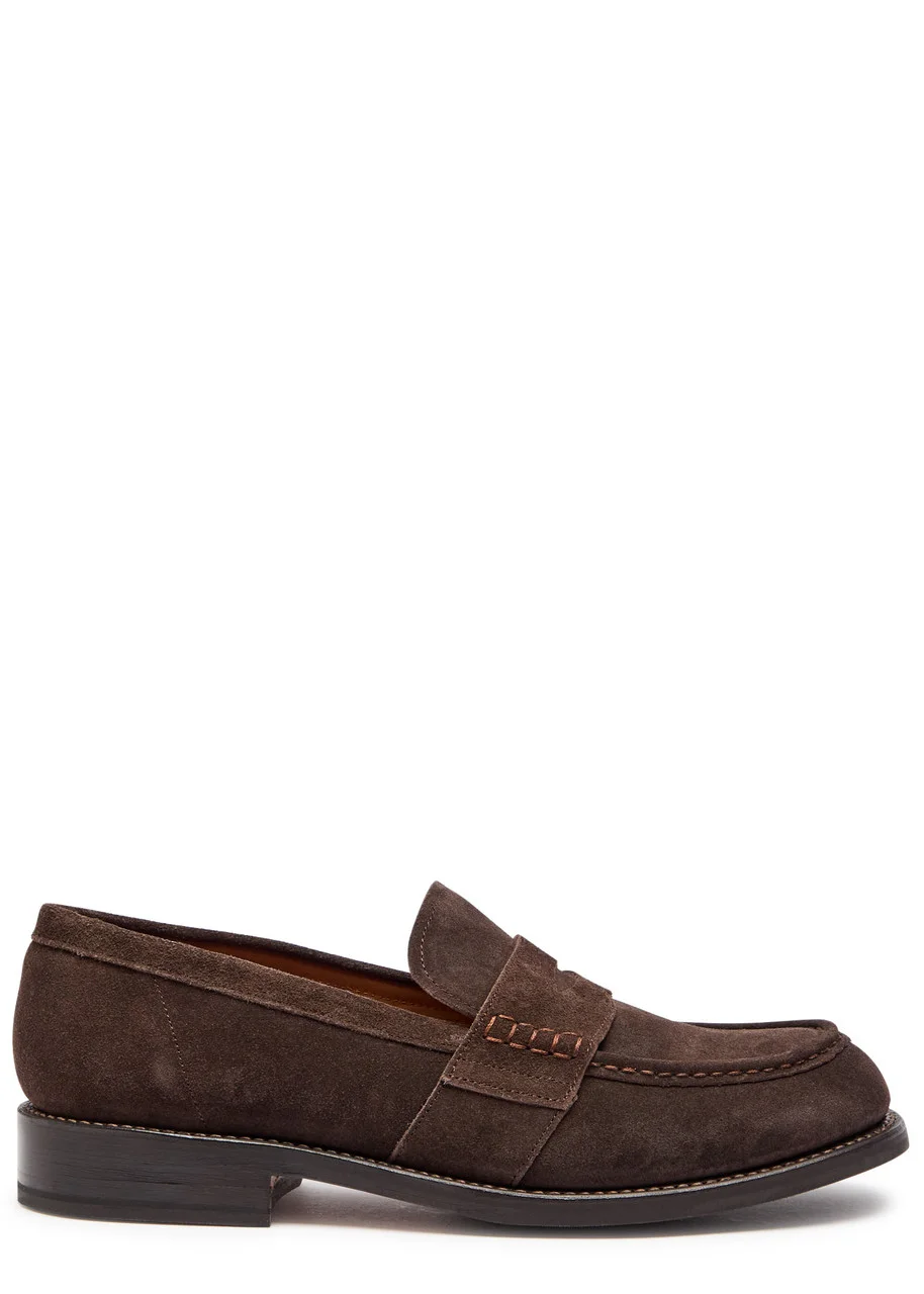 Grenson Nate Suede Loafers - 1