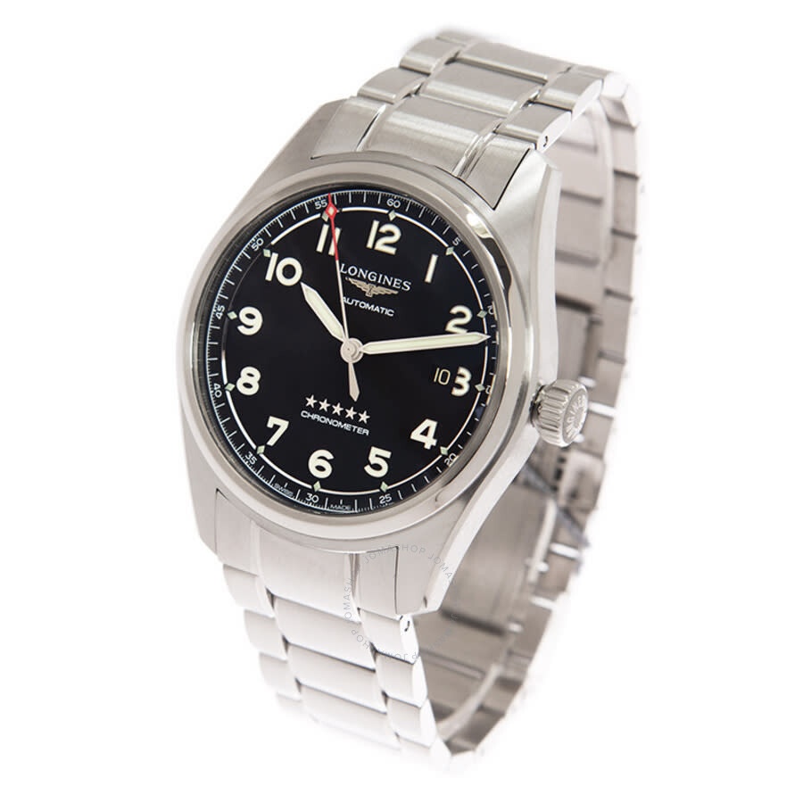 Longines Spirit Automatic Chronometer Black Dial Men's Watch L3.811.4.53.6 - 4