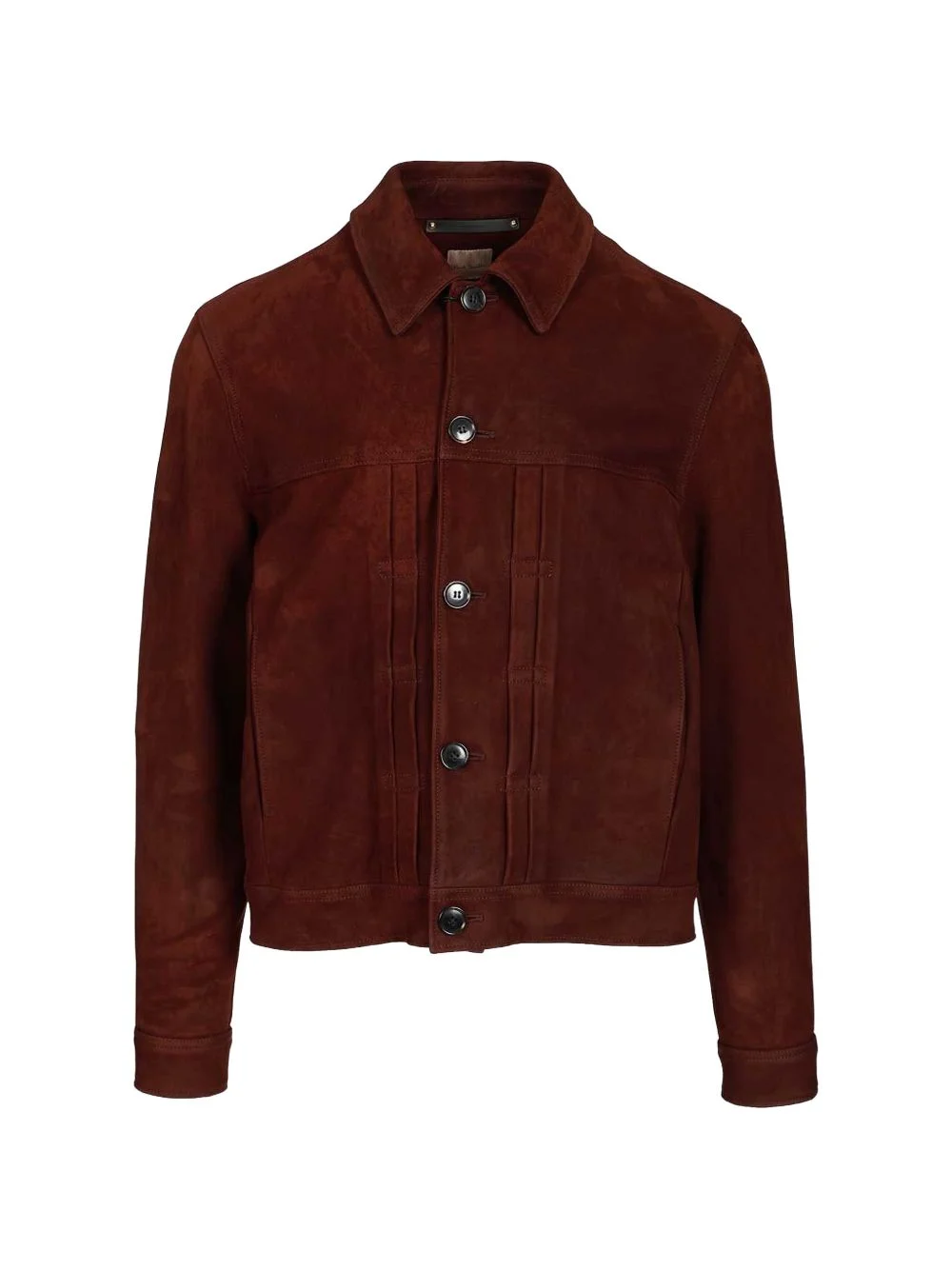 suede trucker jacket - 1