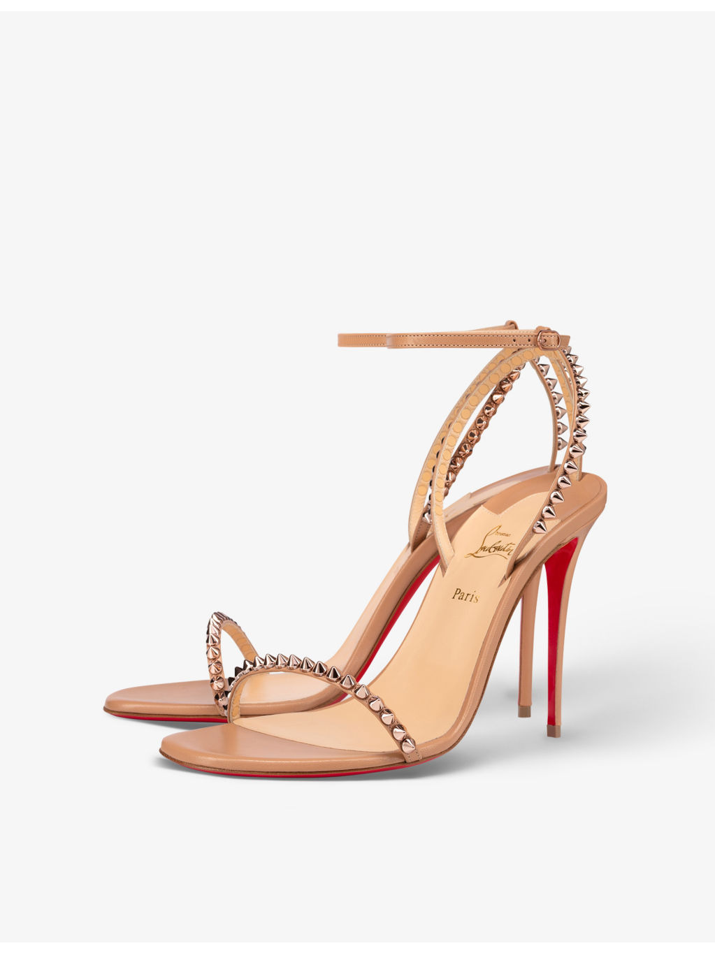 So Me 100 leather heeled sandals - 3