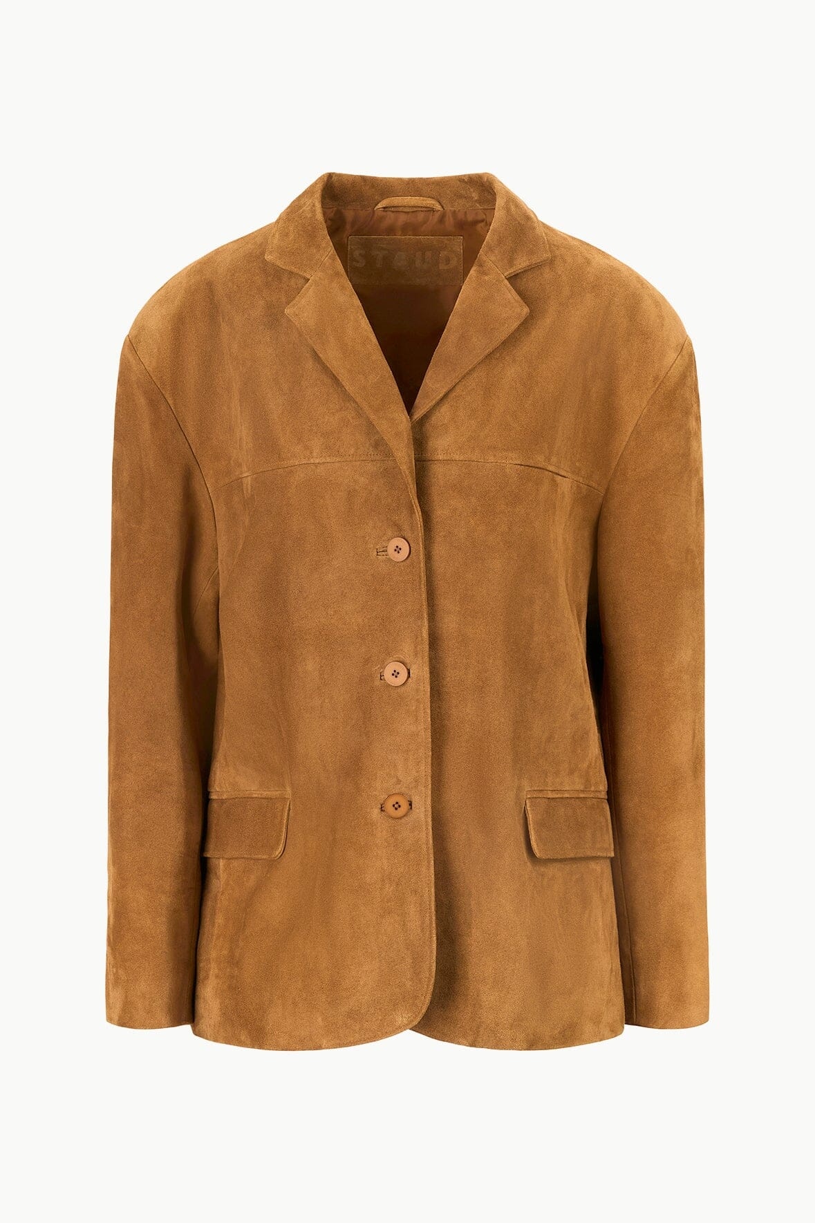 STAUD CORRINE JACKET TAN - 1