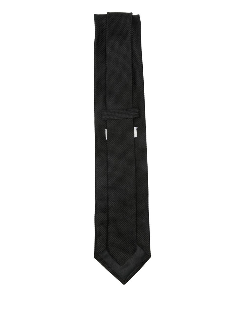 Lanvin textured silk tie outlook