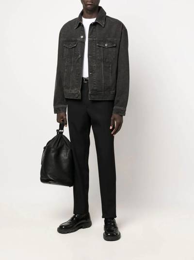 AMI Paris denim trucker jacket outlook