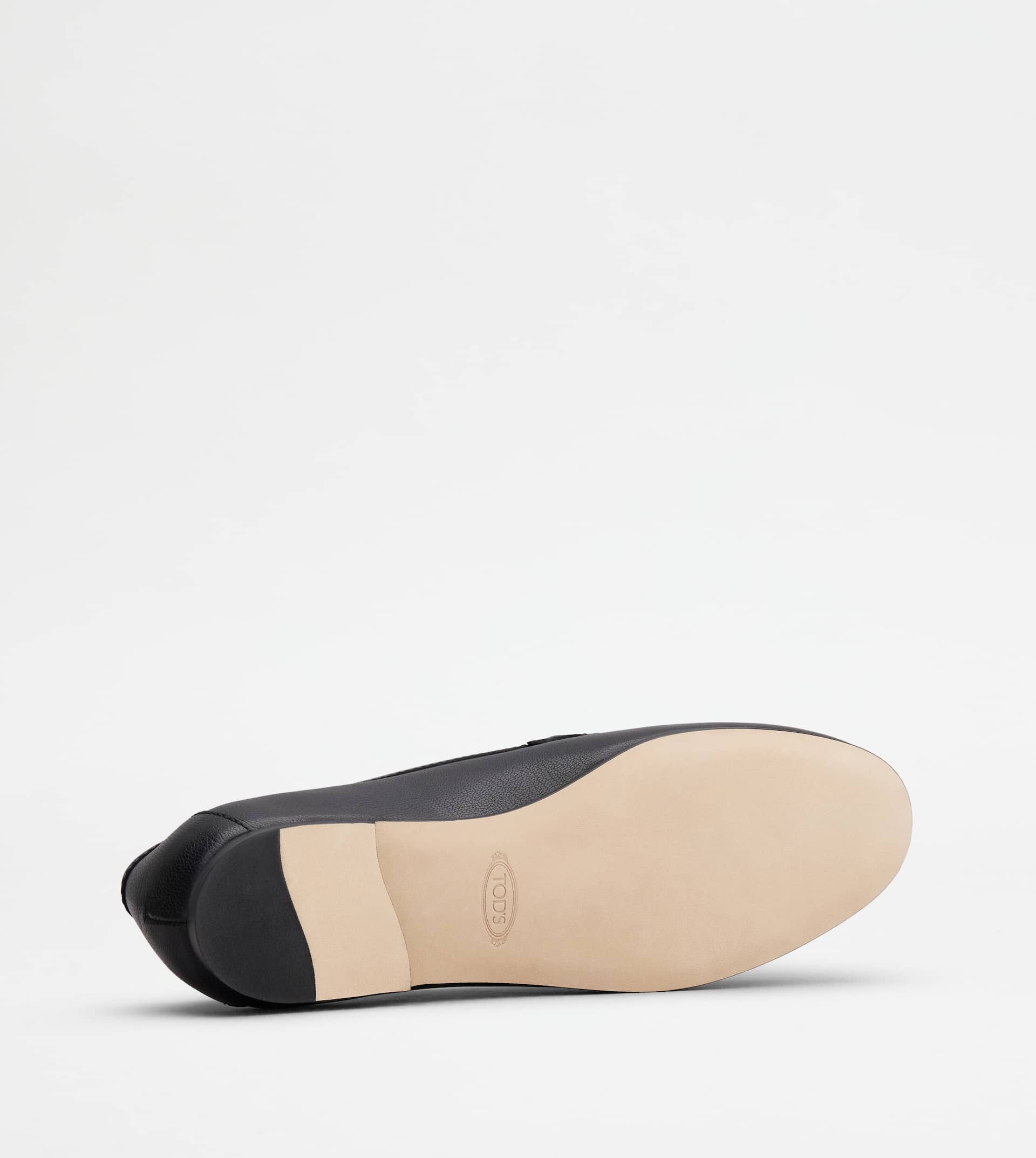 LOAFERS IN LEATHER - BLACK - 5