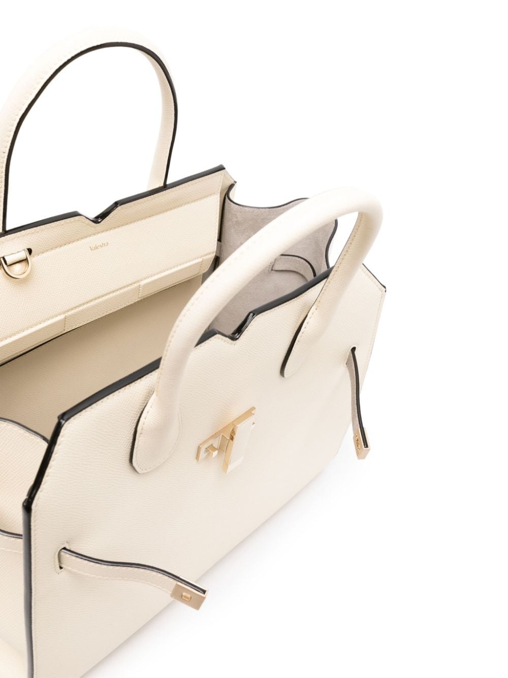medium Milano leather tote bag - 5