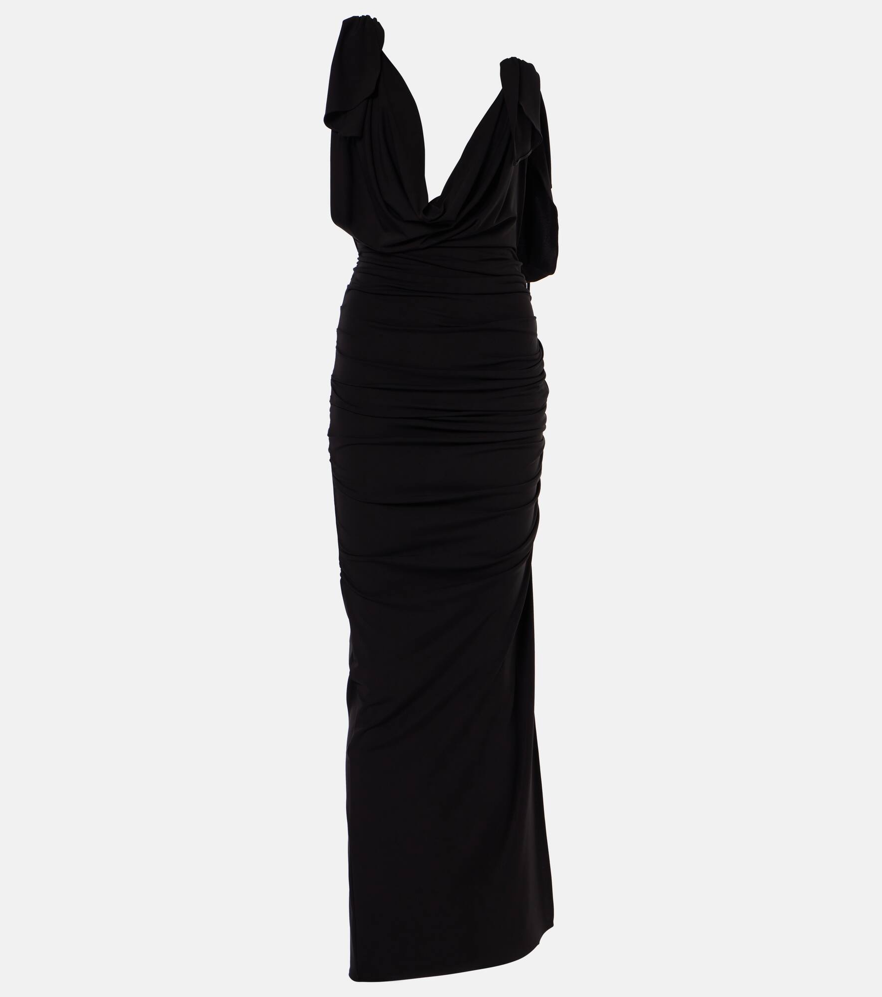 Ruched jersey maxi dress - 1