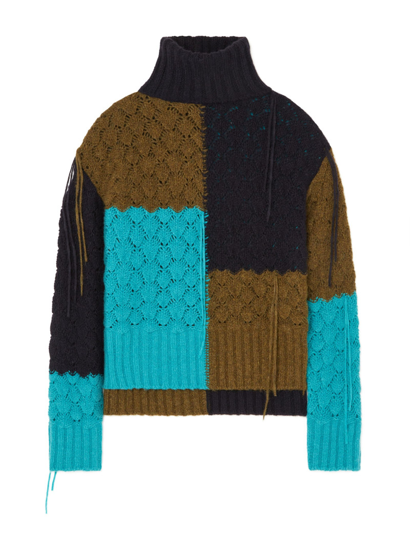 Antarctic Drem Ptchwk Trtlnck 3