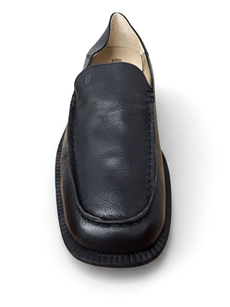 Tod's leather loafers outlook