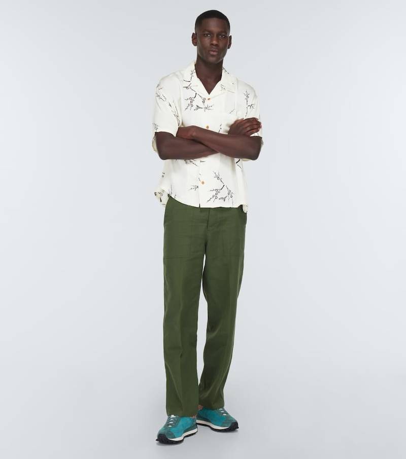 visvim Harmon printed short-sleeve shirt outlook