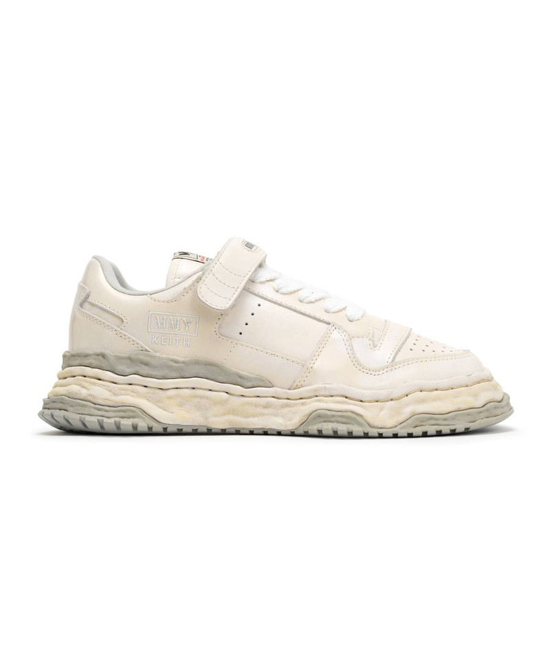 【EXCLUSIVE EDITION】"KEITH" OG Sole Brushed Leather Low-top Sneaker 4