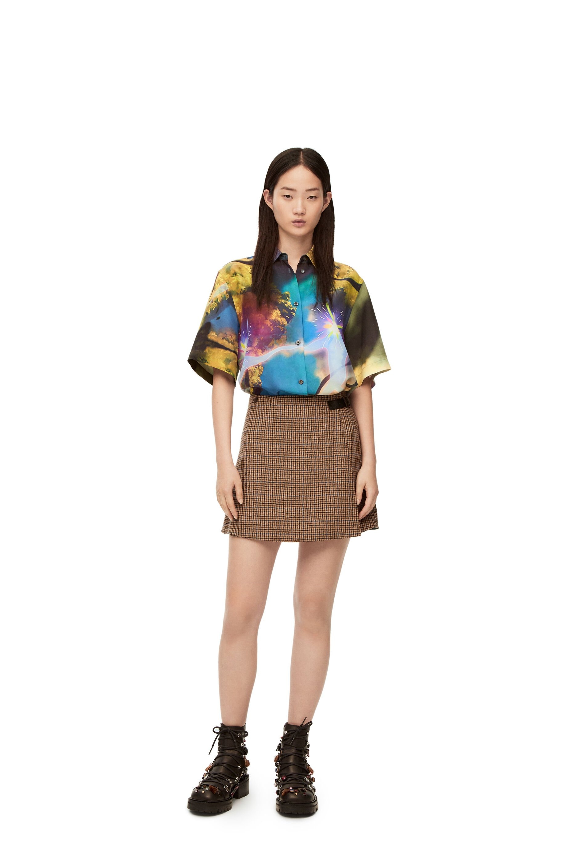 Magical Sky shirt in silk - 2