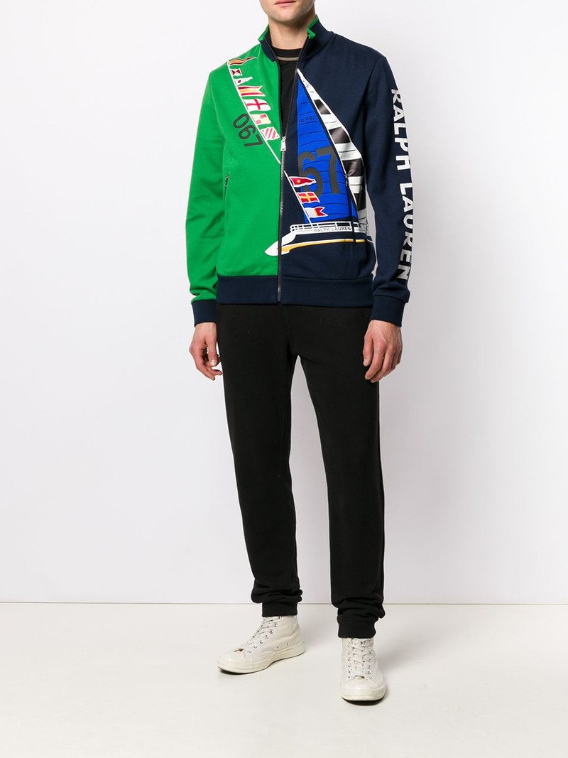 Ralph Lauren printed zipped jacket outlook