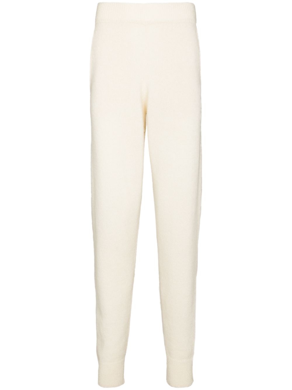 Heavy cashmere track pants - 1