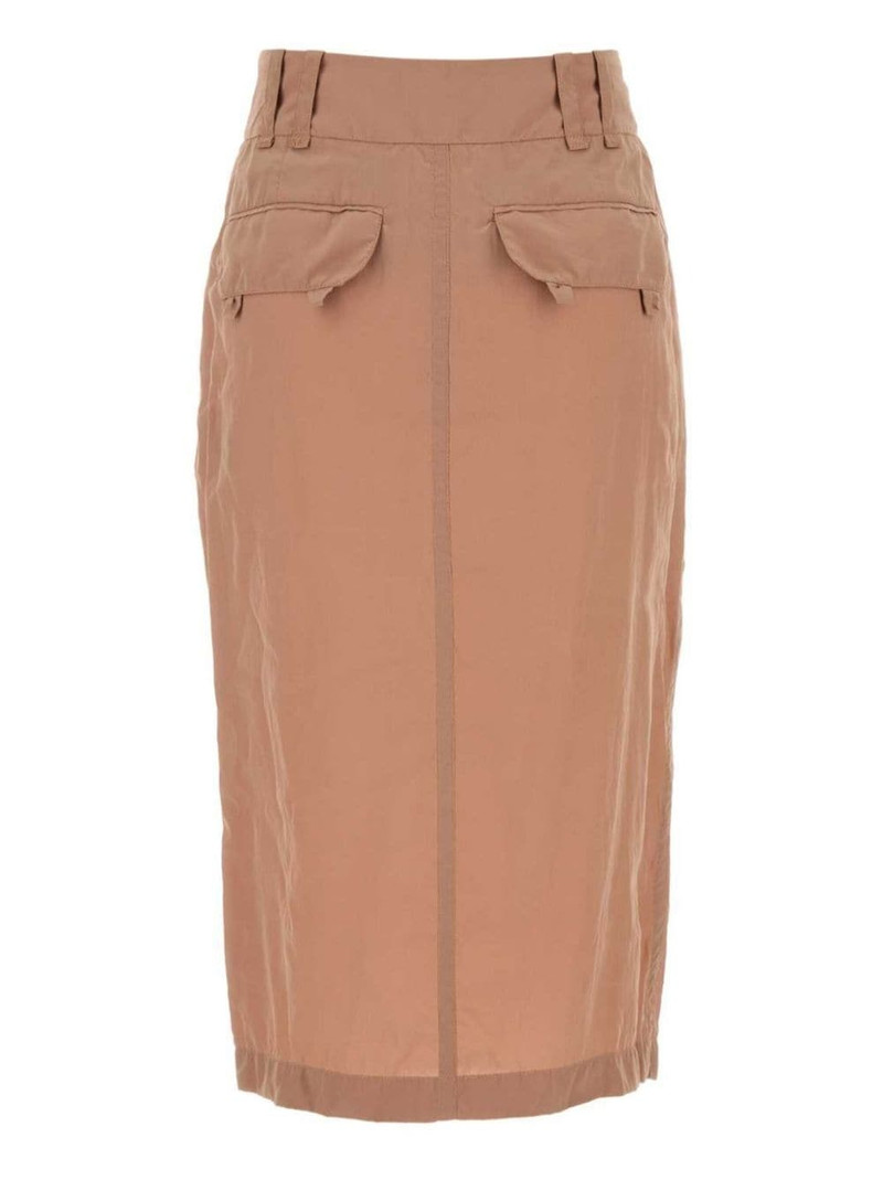 SAINT LAURENT crepe skirt outlook