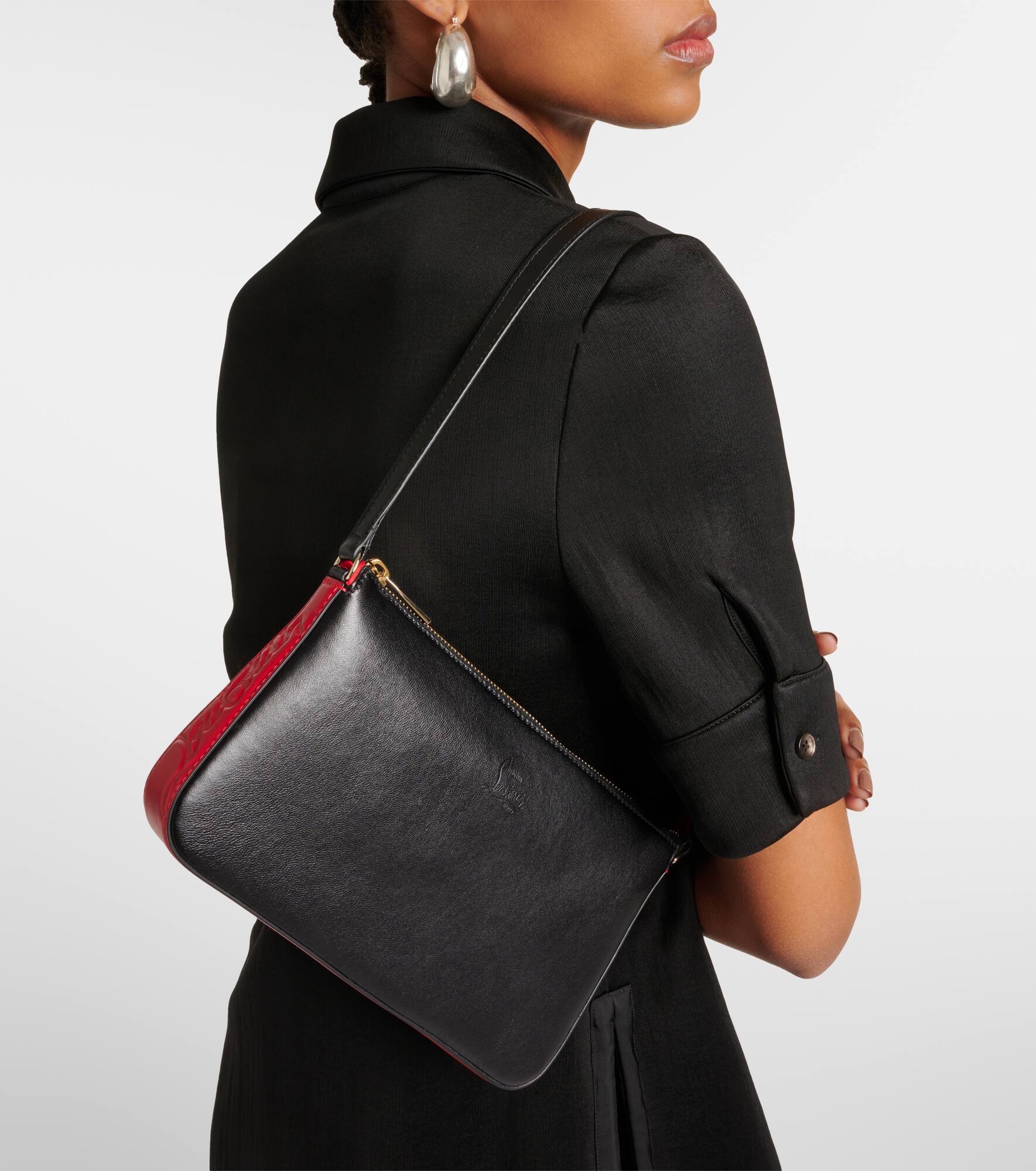 Loubila leather shoulder bag - 7