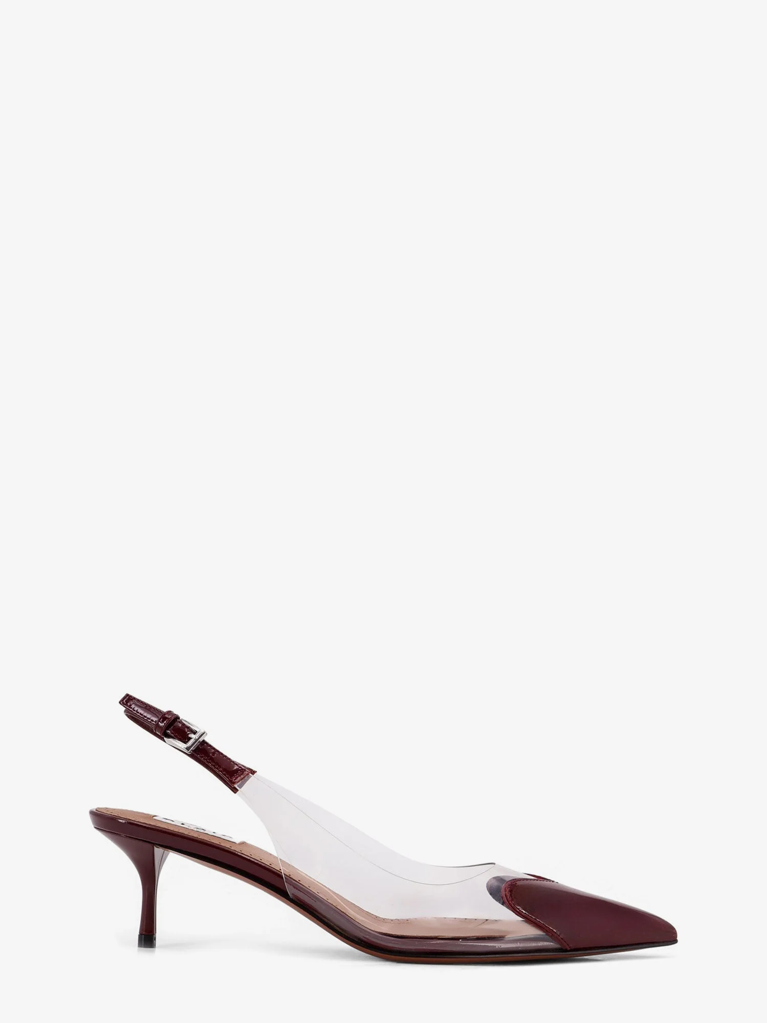 Alaia Women Le Coeur Pvc And Leather Slingback Decollete - 1