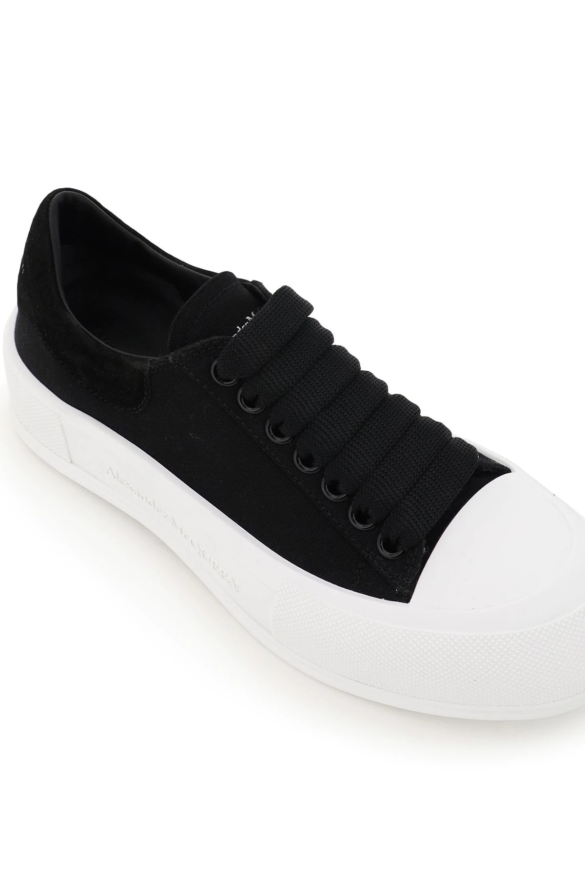 CANVAS SKATE SNEAKERS - 4