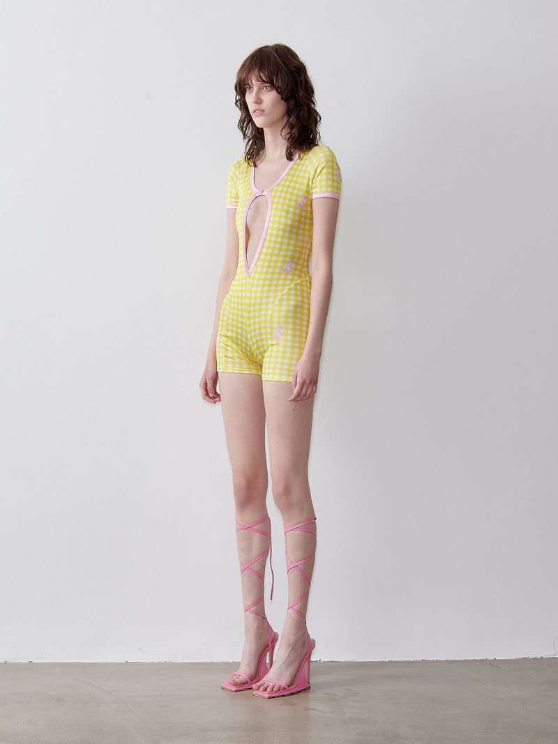 REGINA PLAYSUIT SUNSHINE GINGHAM 4