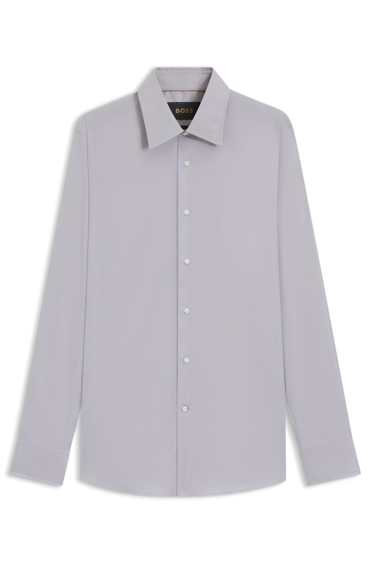 SLIM-FIT SHIRT IN AN ITALIAN COTTON - 1