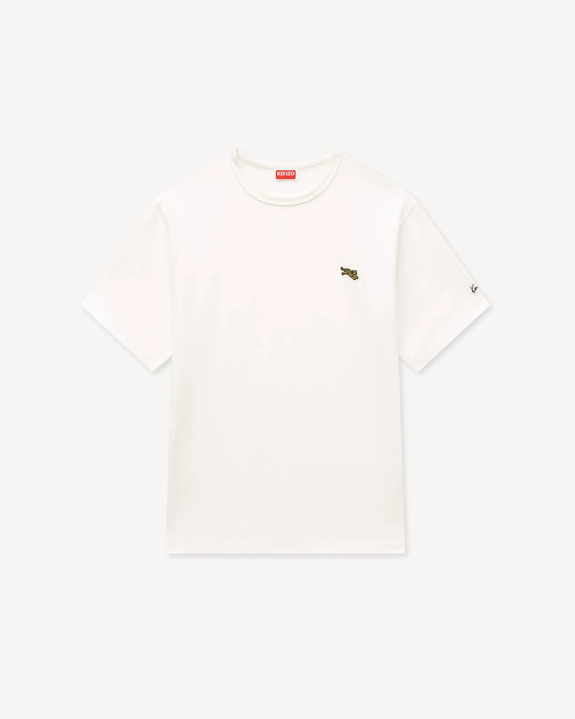'KENZO Jumping Tiger' embroidered T-shirt in cotton - 1