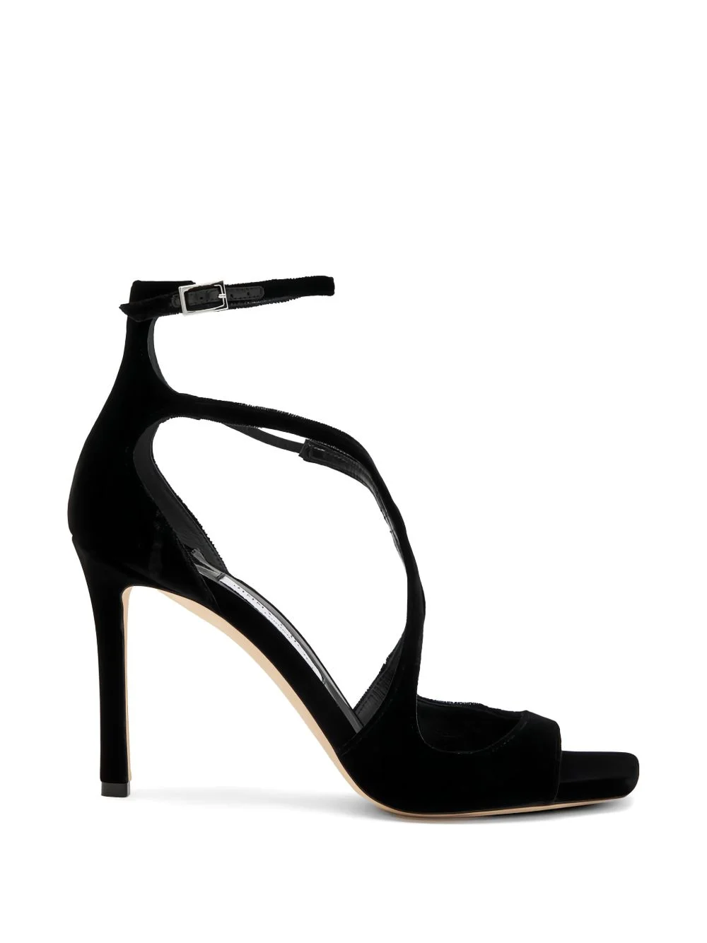 Azia square toe strap sandals - 1