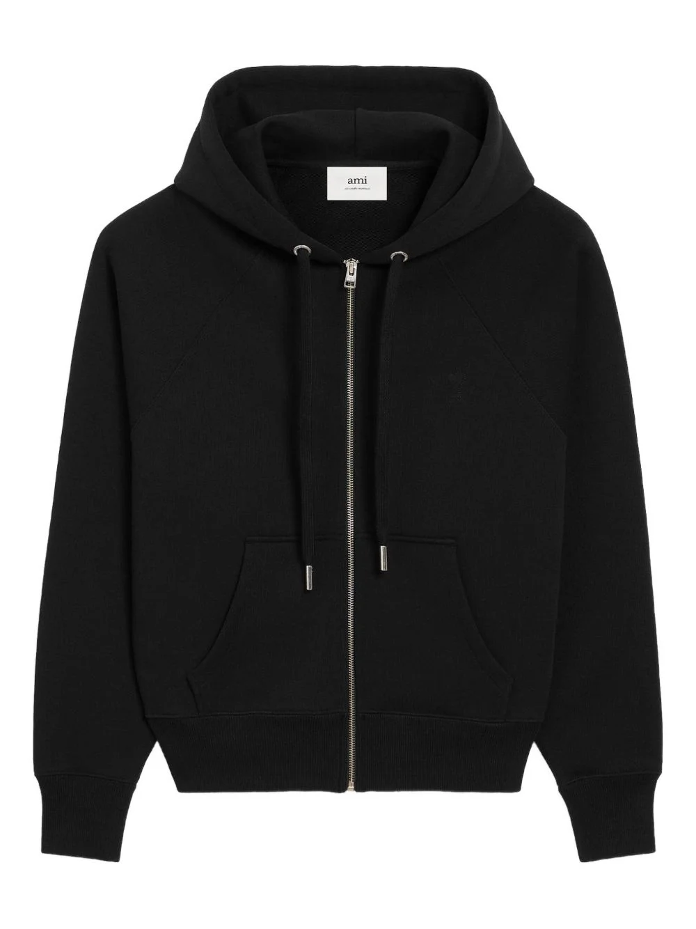 Ami de Coeur zip-up cotton hoodie - 1