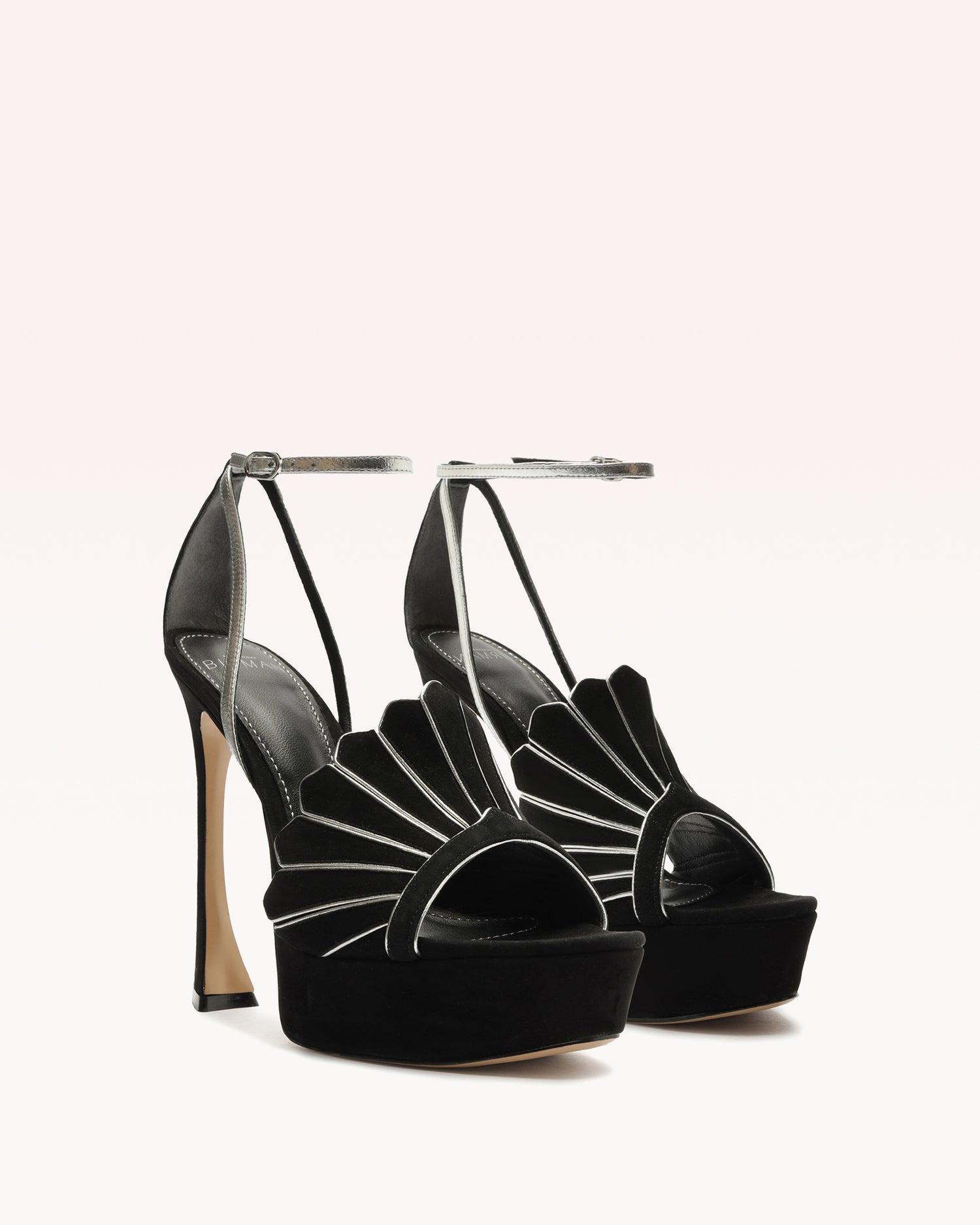 WILMA PLATFORM SUEDE BLACK - 3
