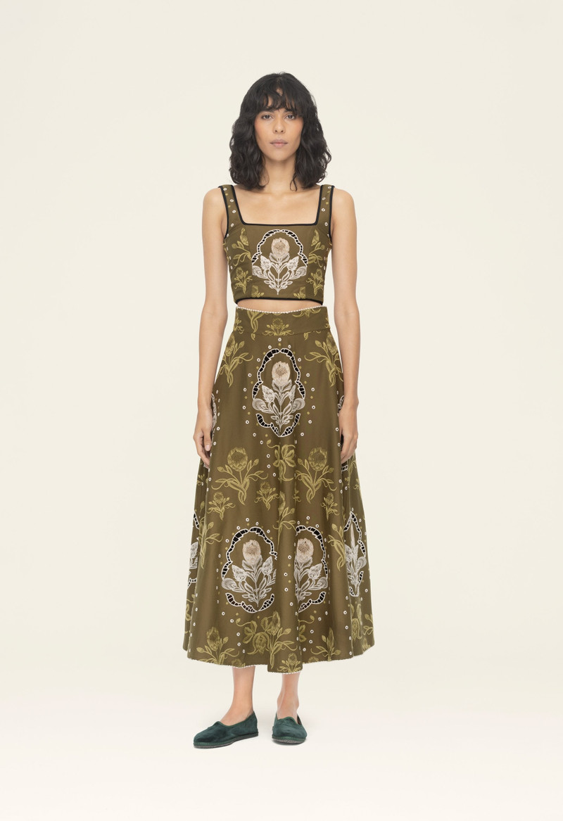 Bergamota Relato Maxi Skirt 5