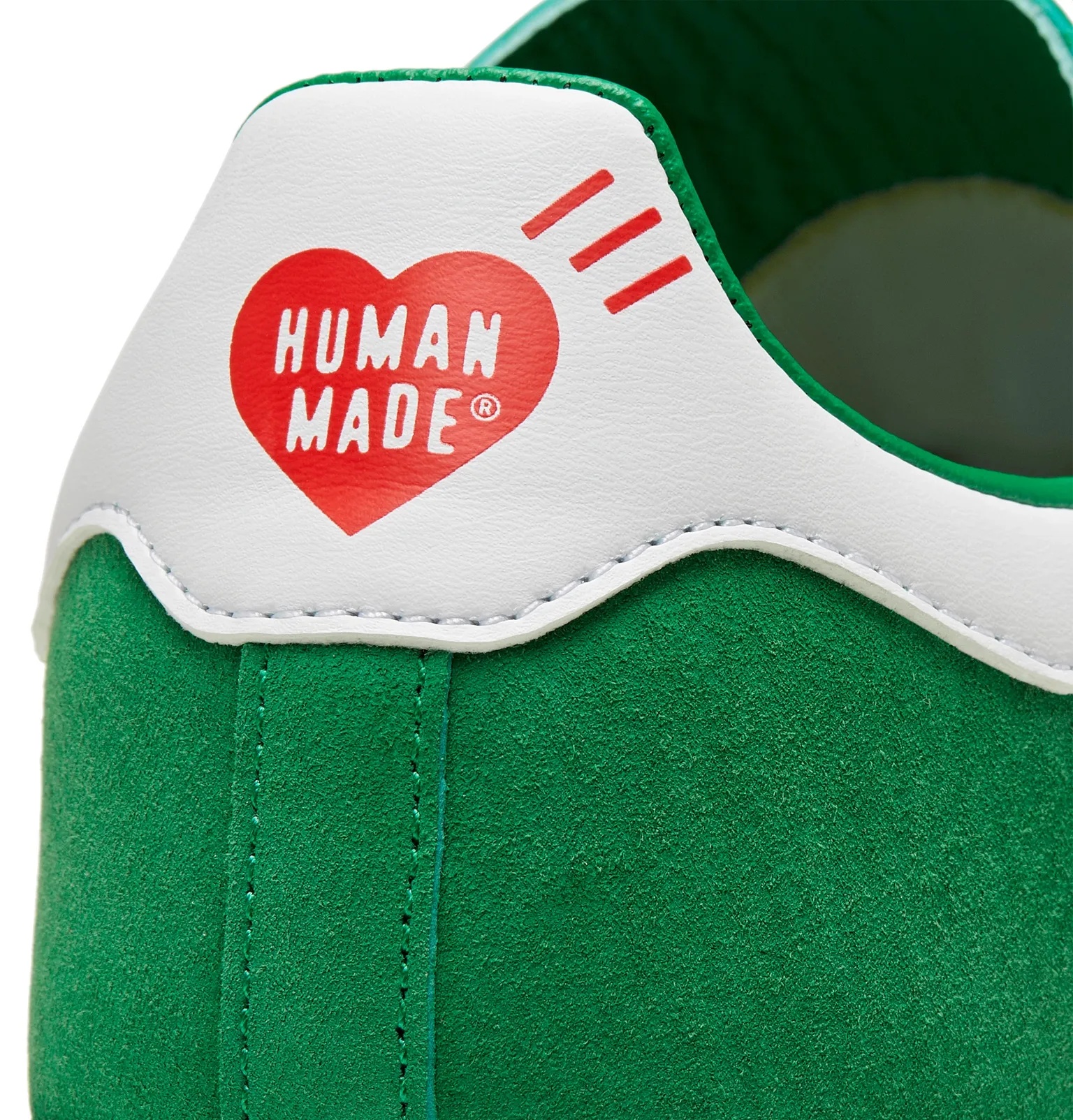 + Human Made Campus Leather-Trimmed Suede Sneakers - 5