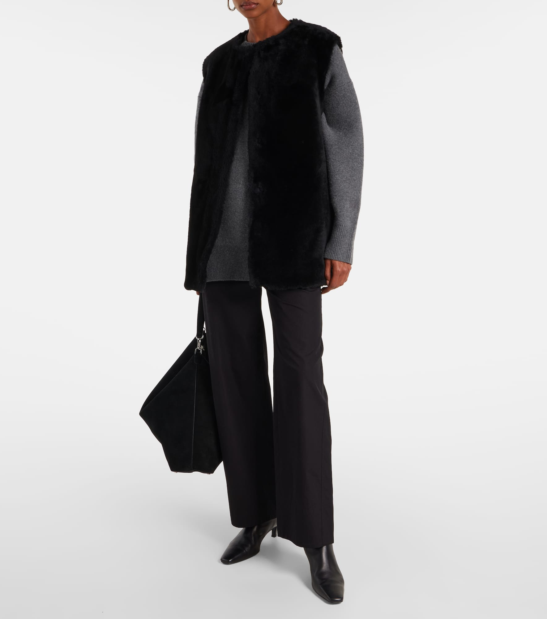 Shearling vest - 2