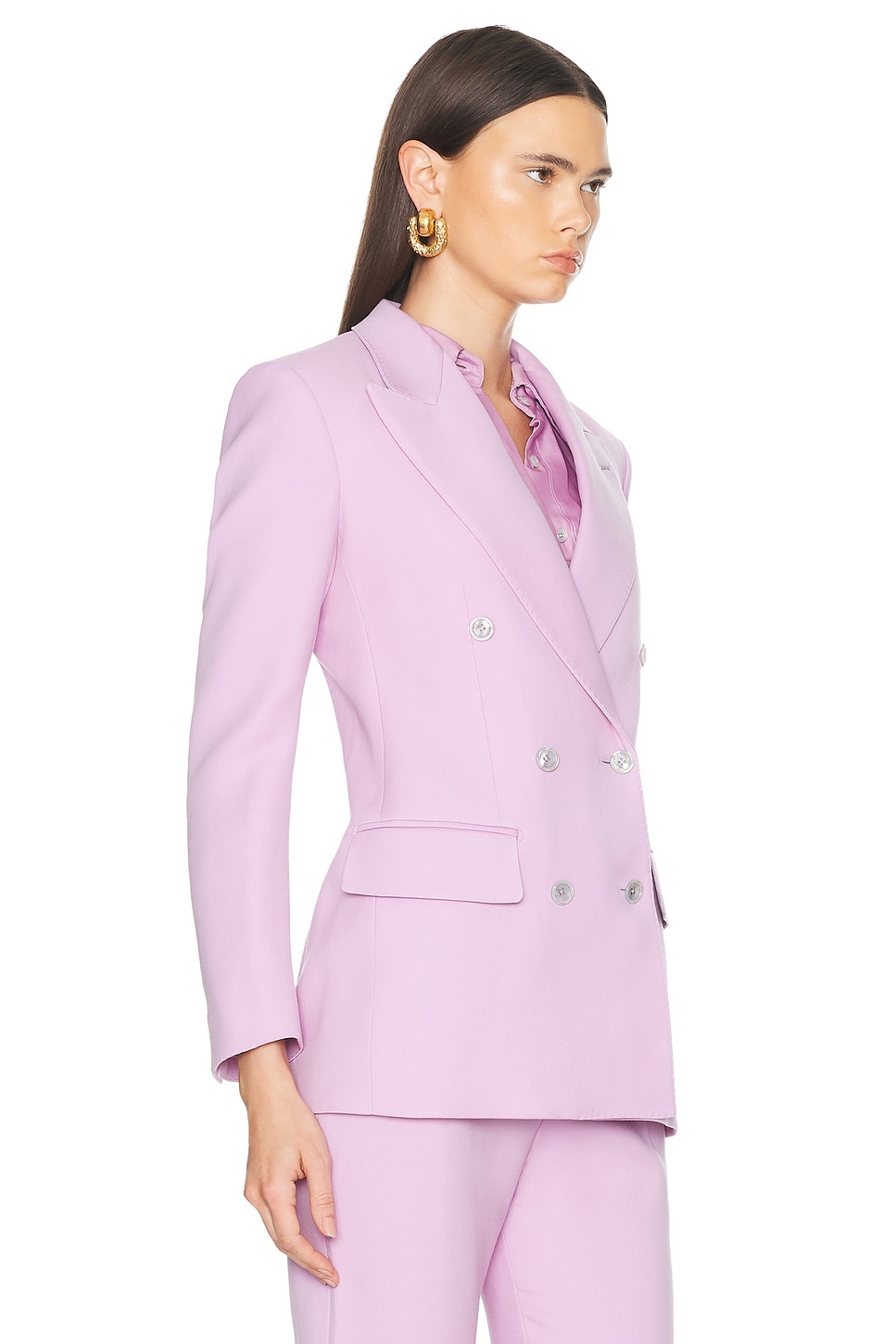 TOM FORD Double Breasted Jacket | forward | REVERSIBLE