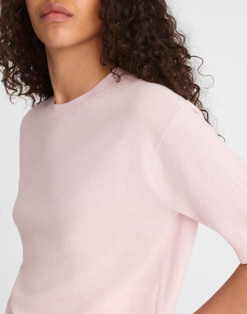 Relaxed Sweater Tee in 100% Cashmere 6