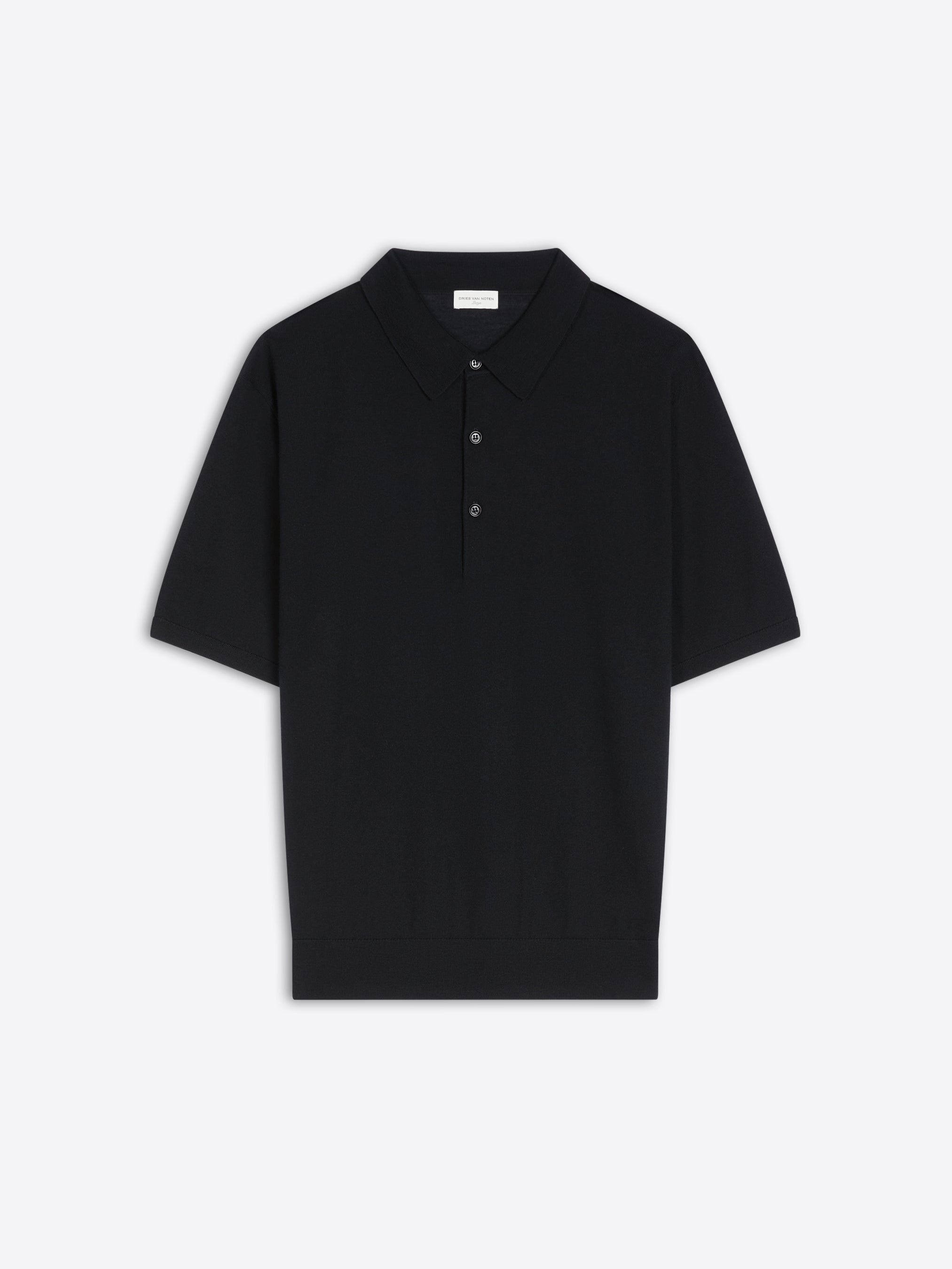 MERINO WOOL POLO SHIRT - 1