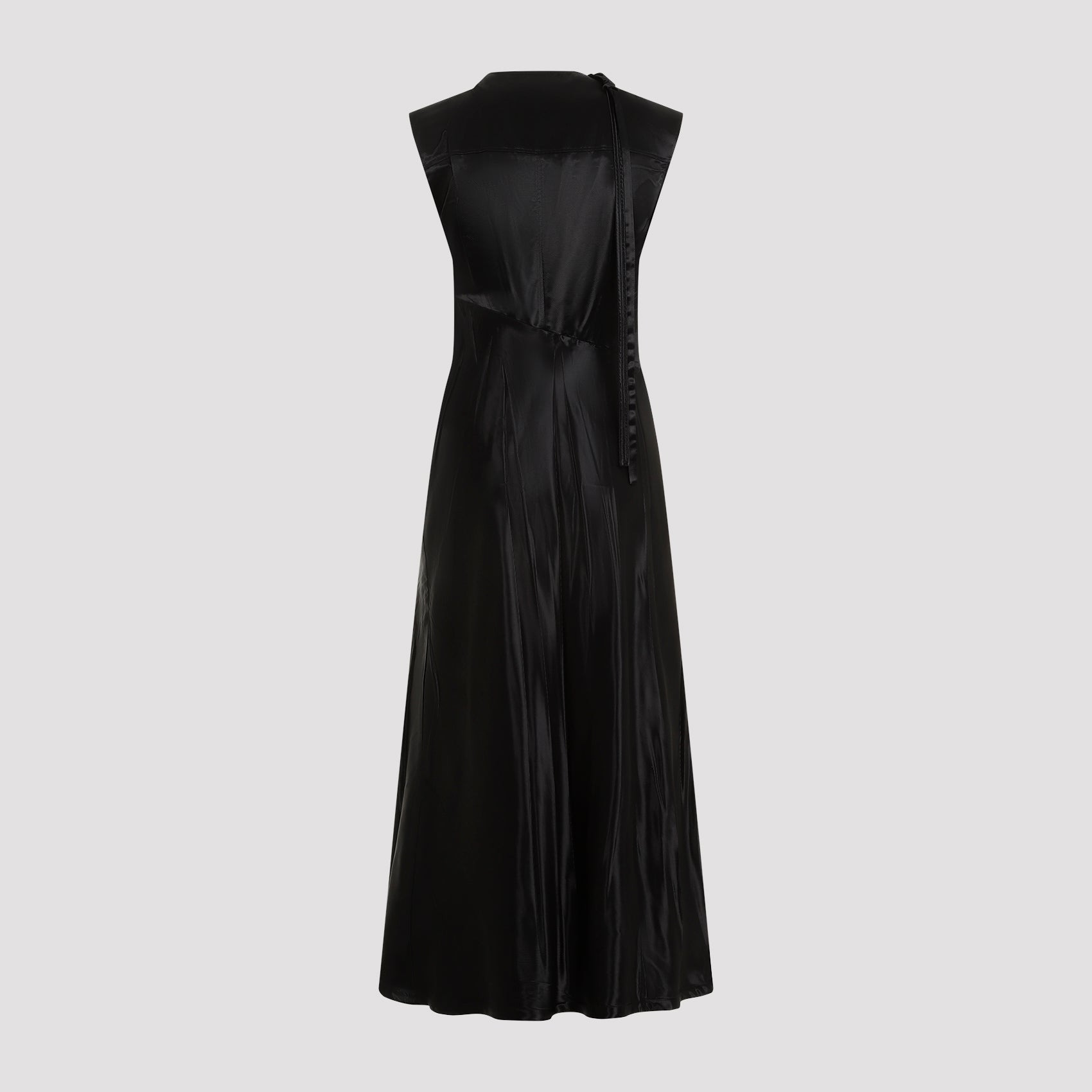 Jil Sander Cupro Long Dress Women - 2