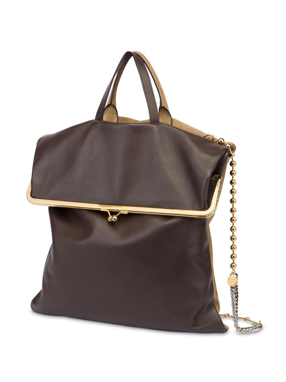 chain strap tote bag - 2