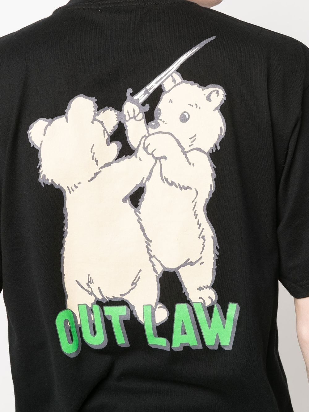 Out Law graphic-print T-shirt - 5