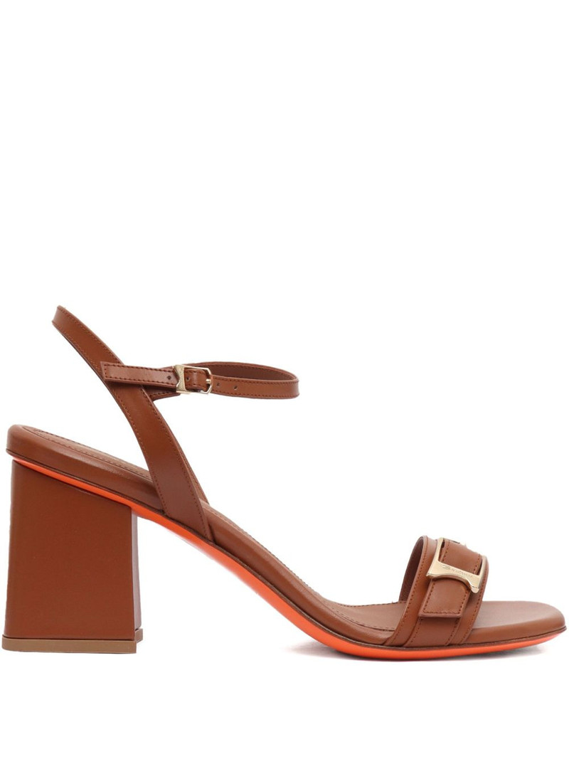 block-heel buckle-detail sandals 1