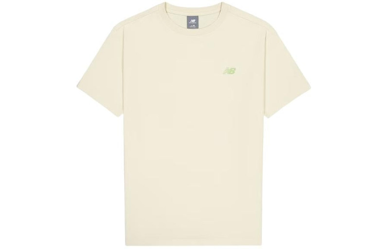 New Balance Back Print Graphic T-Shirt 'Beige' AMT41363-BE - 1