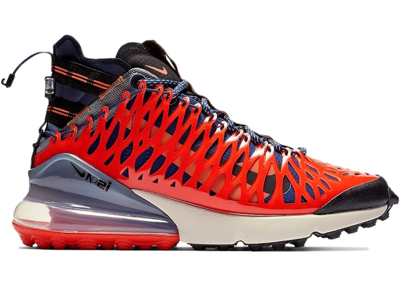 Nike Air Max 270 ISPA Blue Void Terra Orange - 1