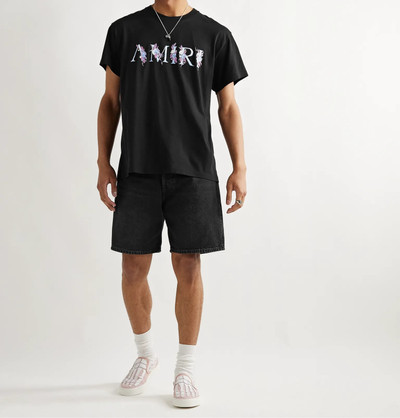 AMIRI Logo-Print Cotton-Jersey T-Shirt outlook