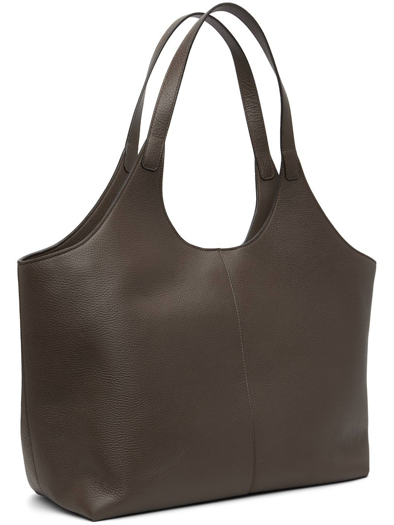 AESTHER EKME Brown Cabas Supple XL Tote outlook