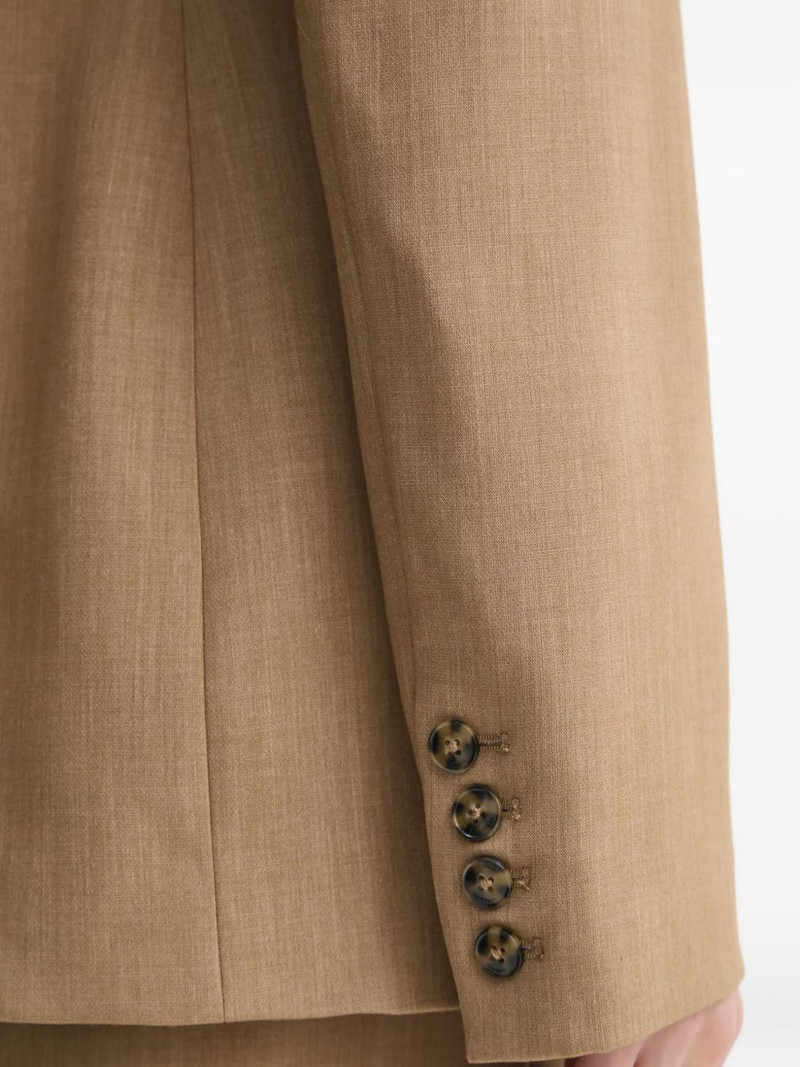 double-breasted buttoned blazer 4