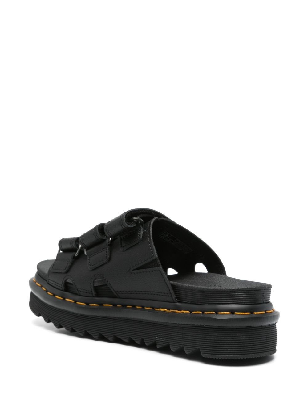 50mm leather sandals - 3