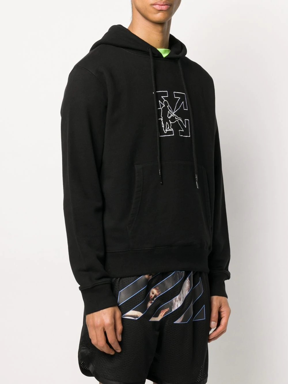 Workers logo-print hoodie - 3