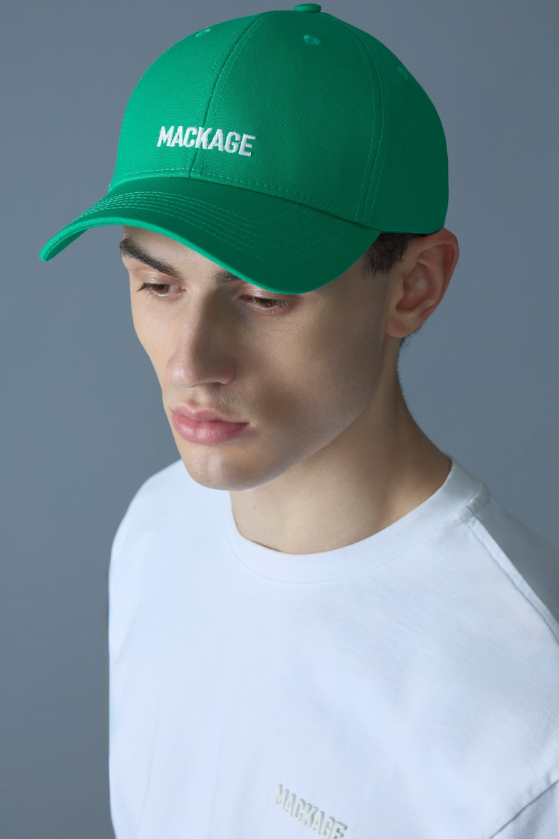 MACKAGE ANDERSON-R Cotton Canvas Baseball Cap outlook