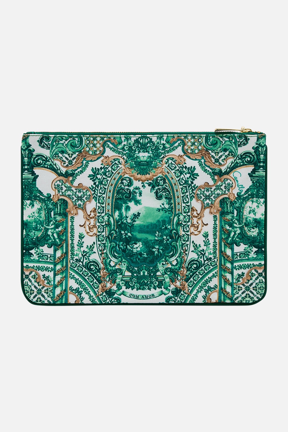 SMALL CANVAS CLUTCH - 3