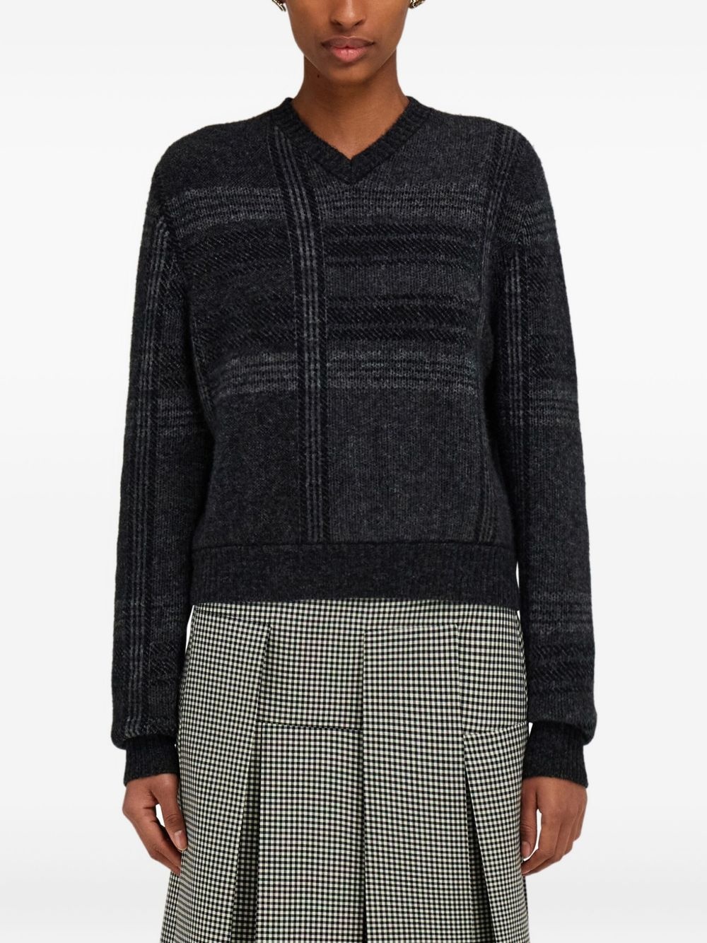 V-neck jumper - 3