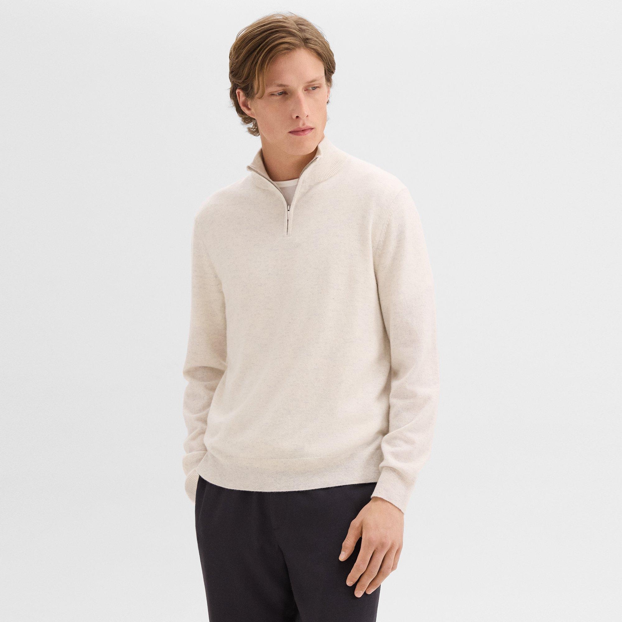 Hilles Quarter-Zip Sweater in Cashmere - 3