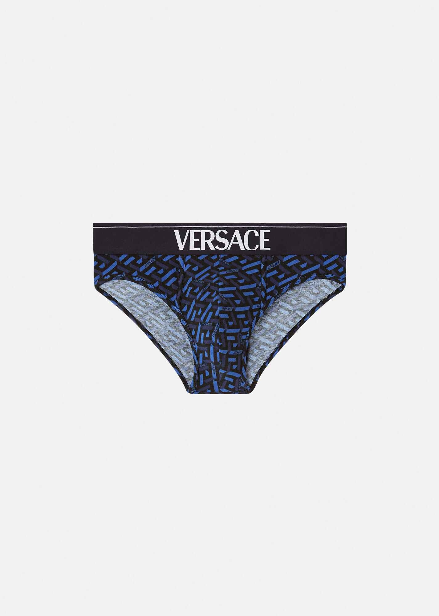 La Greca Print Briefs - 1